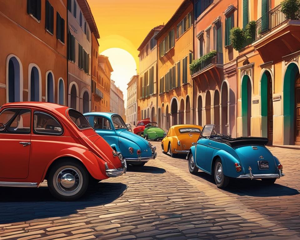 auto's te koop in Italië