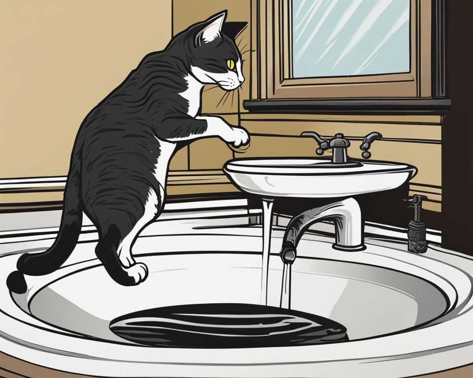 oorzaken van kattenangst voor water