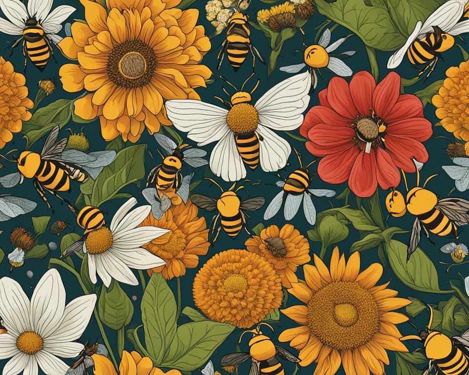 rol van bijen in de natuur
