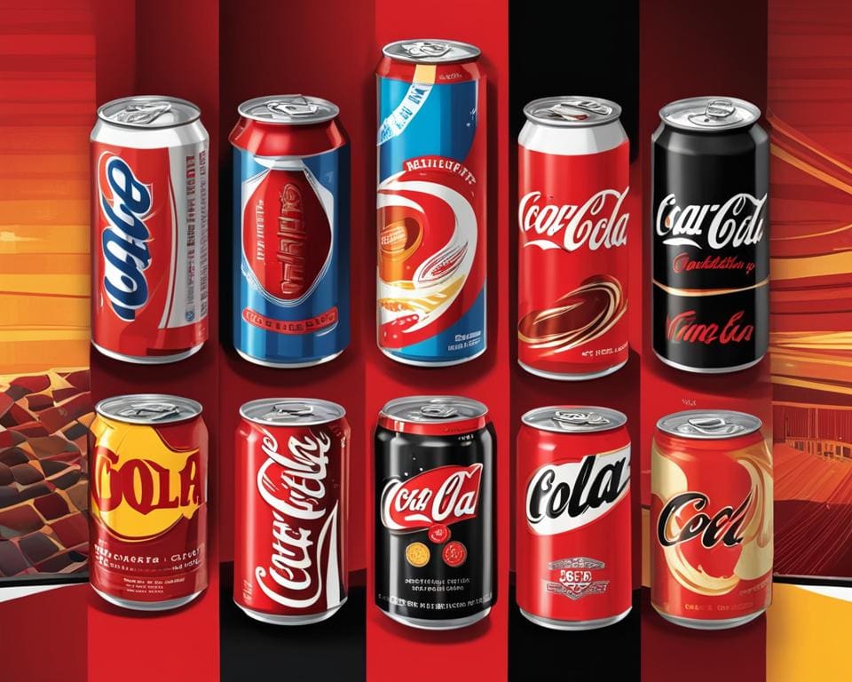 trends in verpakkingen cola blikjes