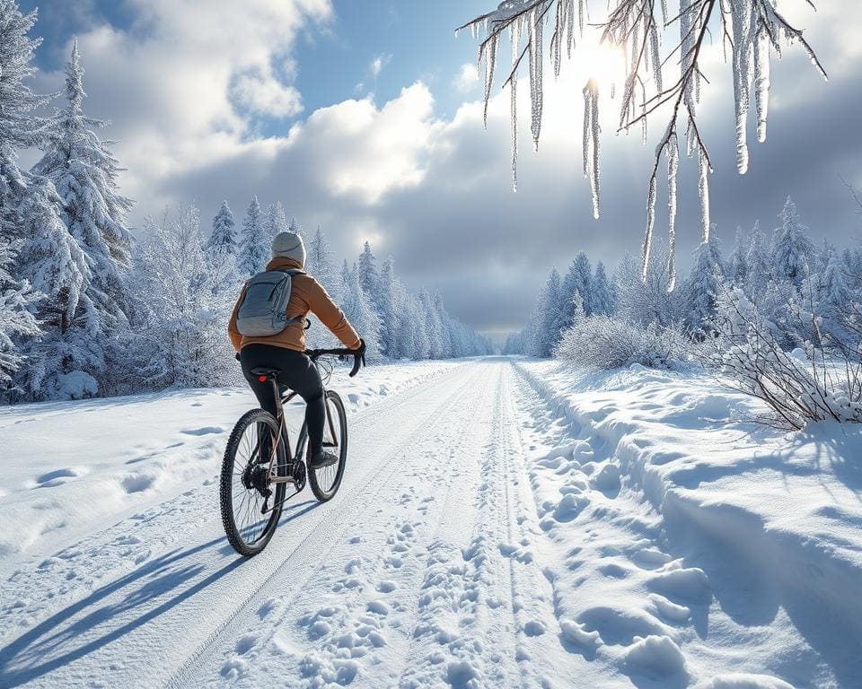 Fietsen in de winter: Veiligheidstips voor koude ritten