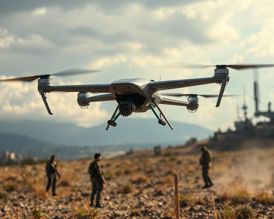 technologisch vooruitgang en drones in defensietechnologie