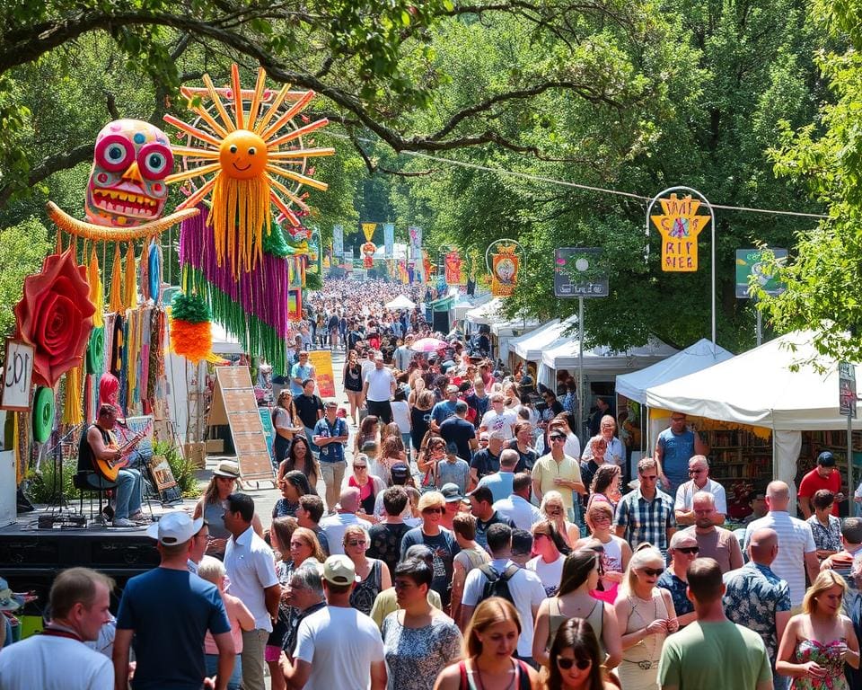 Festivalweekend vol kunst, muziek en straatoptredens