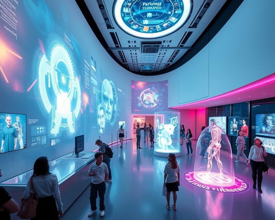 Museumrondleiding langs innovatieve kunstwerken en technologie