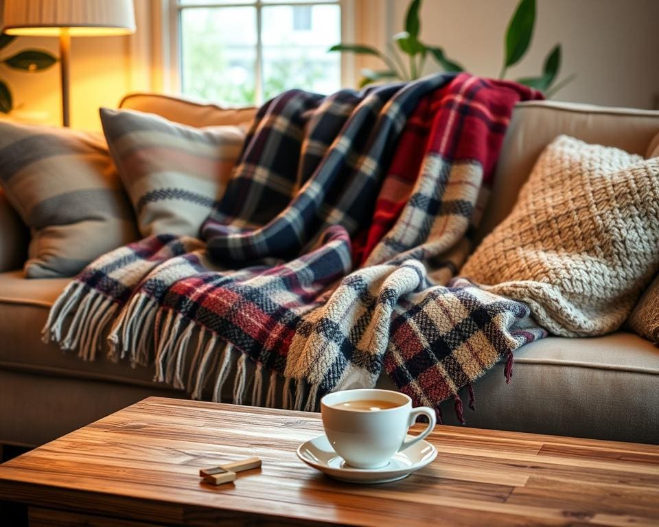 Plaids die warmte en comfort toevoegen aan je interieur