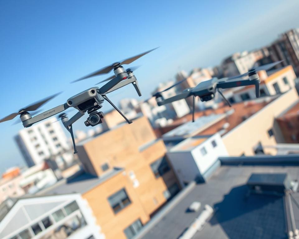 geautomatiseerde dakinspectie met drones