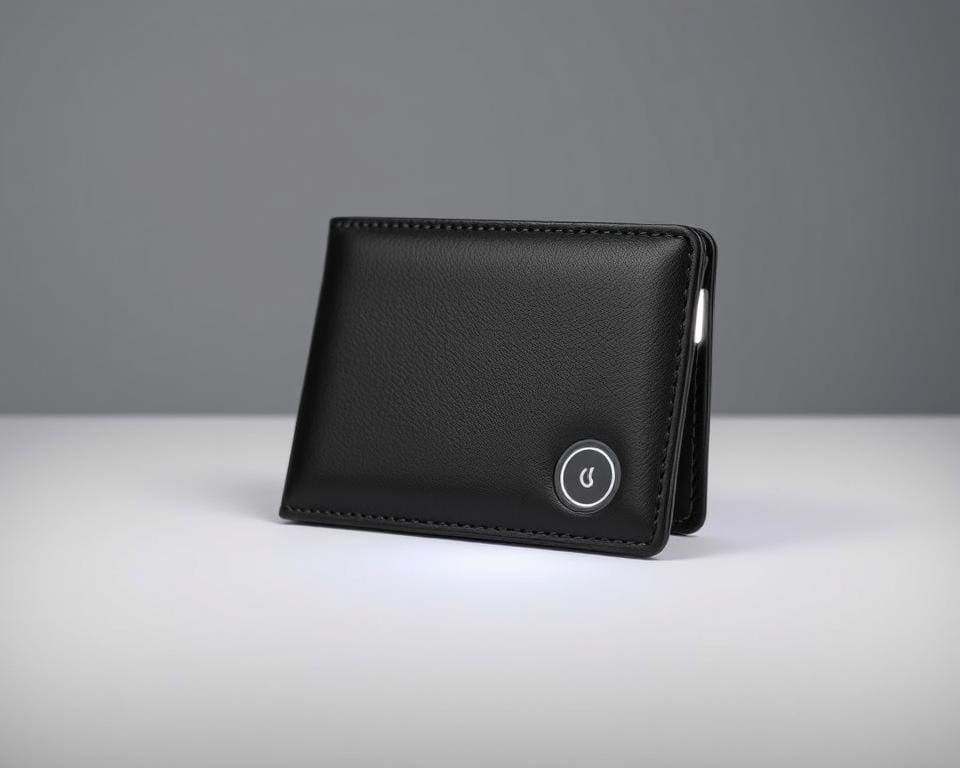 slimme wallet met GPS-tracker