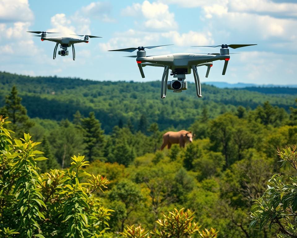 Hoe dragen drones bij aan natuurbehoud?