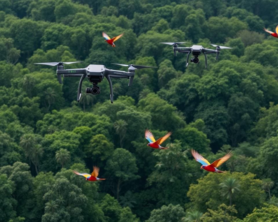 Hoe dragen drones bij aan natuurbehoud?