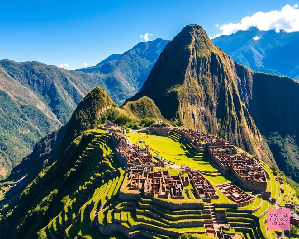 Inca Terrassen locaties in Peru