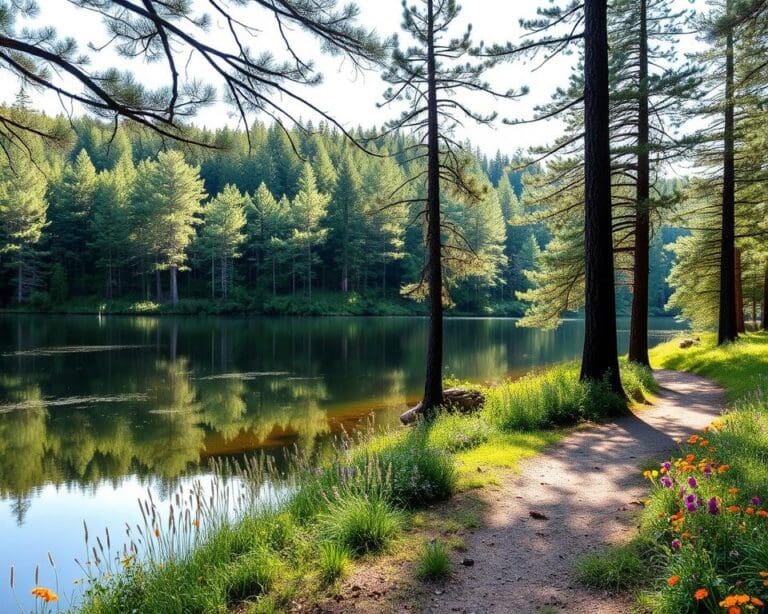 Natuurwandelingen langs de stille meren van Zweden